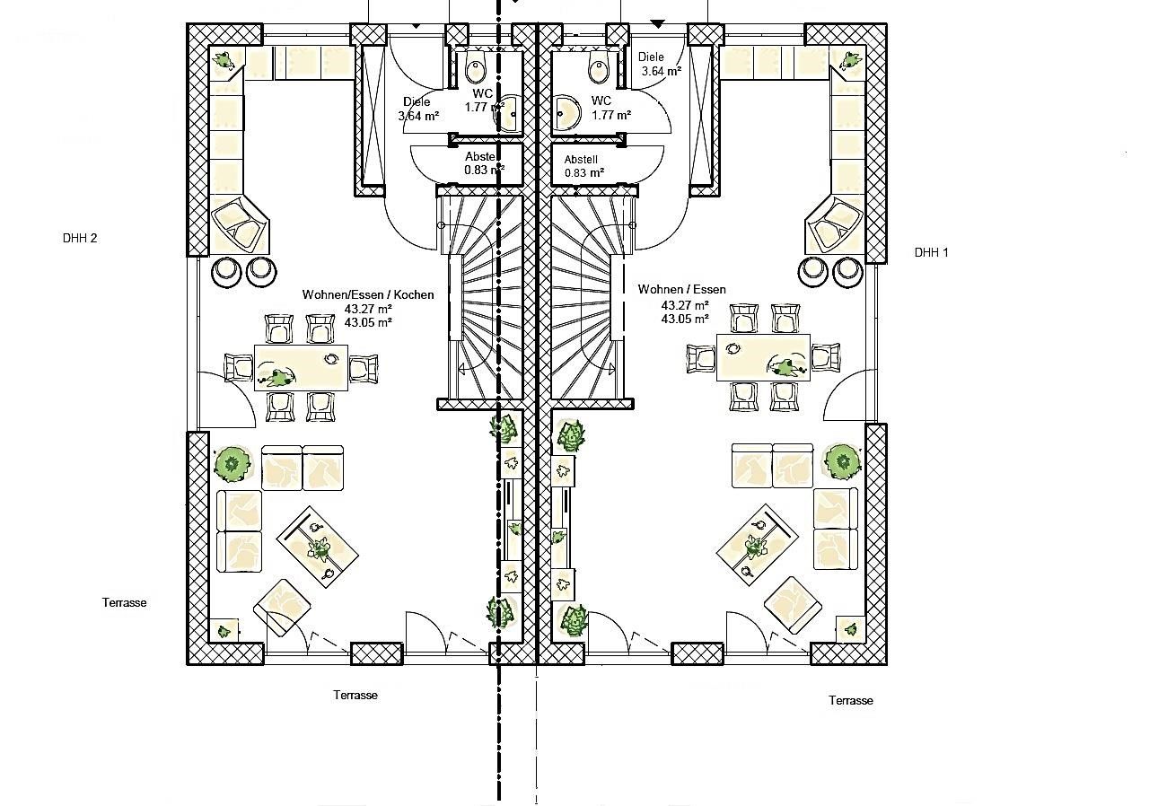 DHH  SAD Erdgeschoss