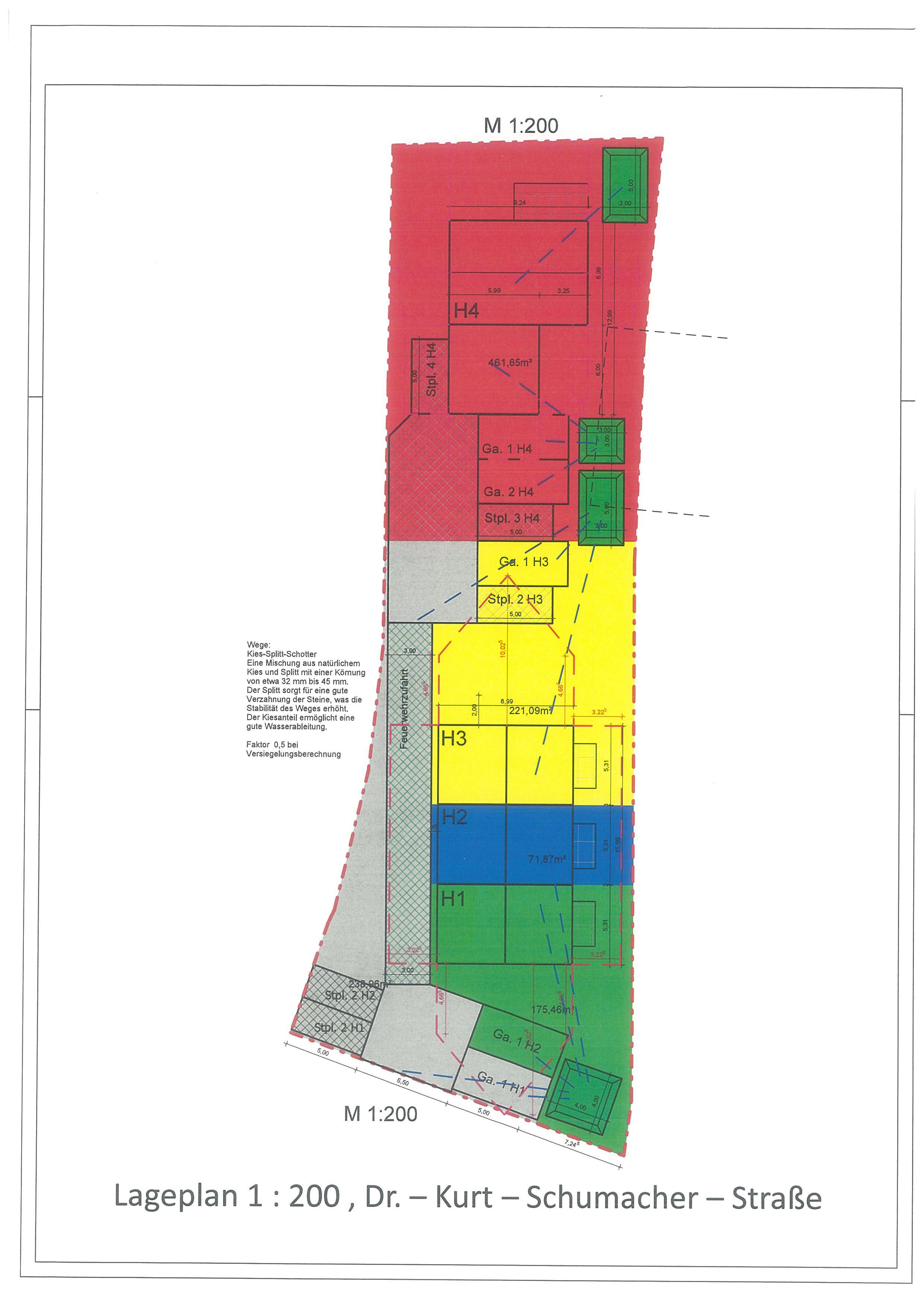 Lageplan 1 Zu 200